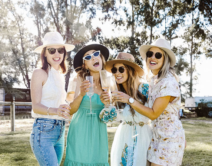 Females Celebrating A Birthday Party At 11 Acre Farm
